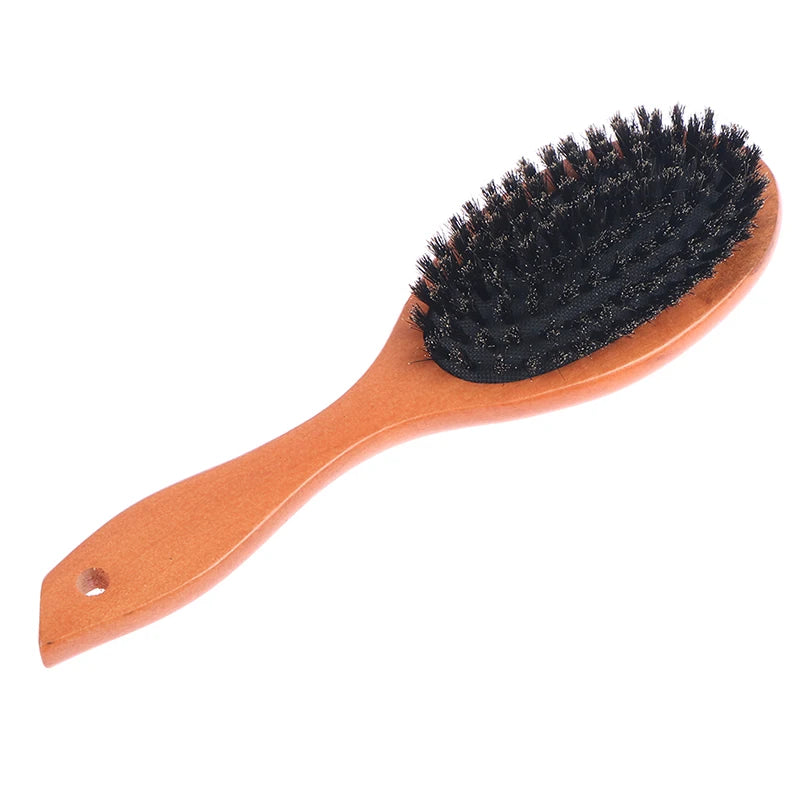 Boar Bristle Hair Brush – Naturlig Børste for Glansfullt og Sunt Hår
