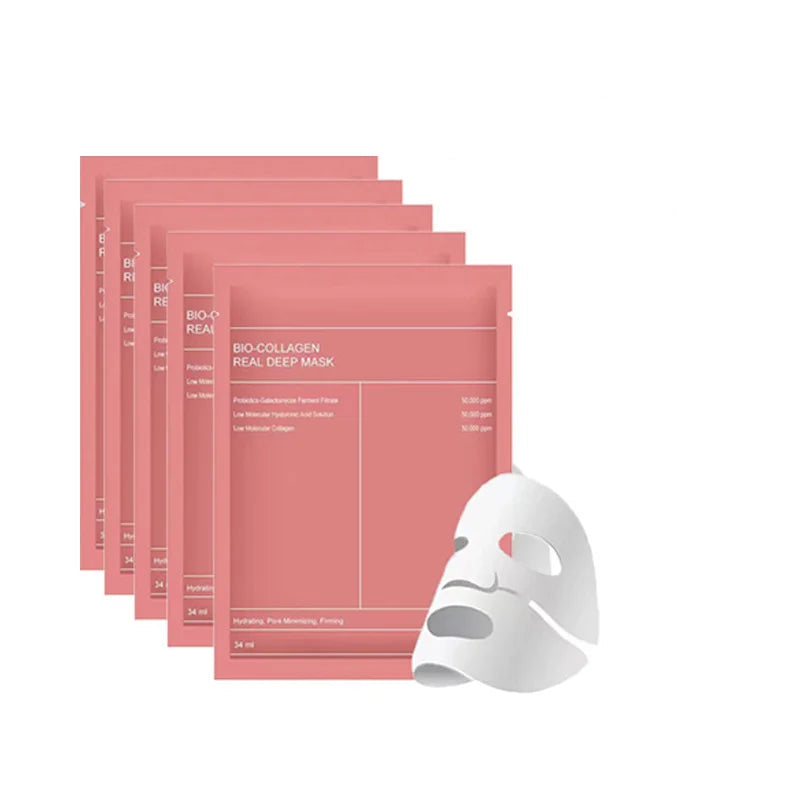 EELHOE Bio Collagen Face Mask – Dyp Fukt, Fasthet og Naturlig Glød