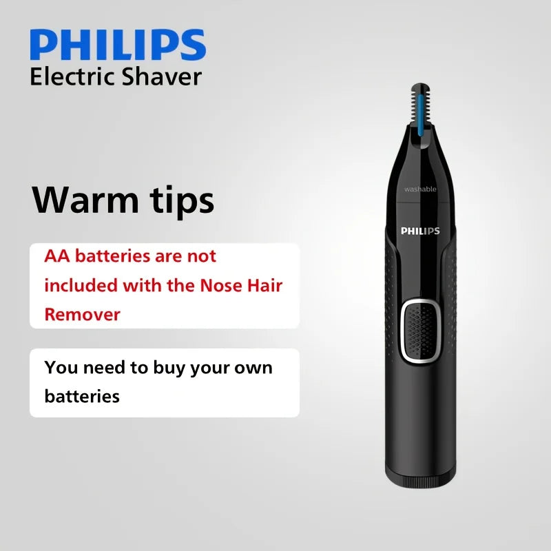Philips NT5650/15 Nese- og ørehårtrimmer – presis, trygg og smertefri trimming