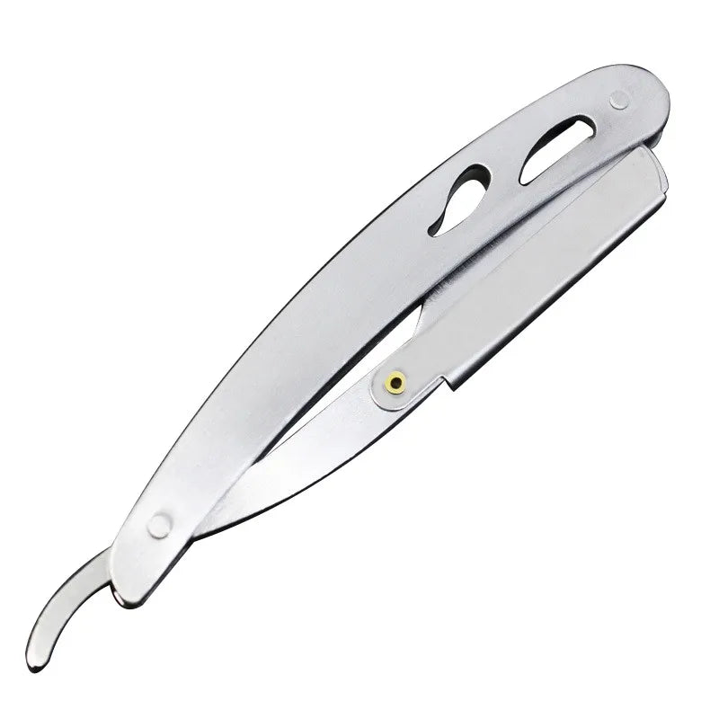 Justerbar Klassisk Safety Razor i Rustfritt Stål – Profesjonell Barberhøvel for Menn med Dobbelblad og Presis Kontroll