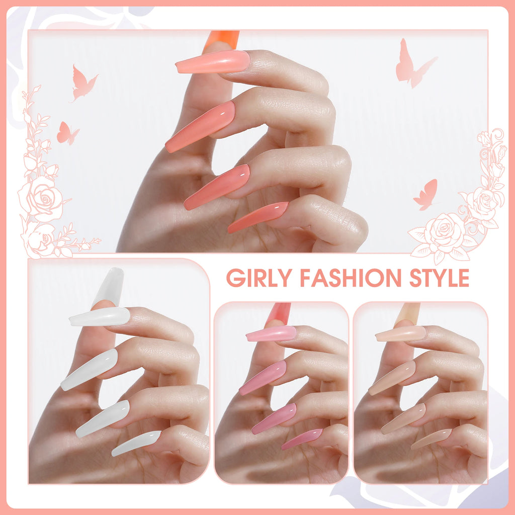 ROSALIND 5-Delers Gel Neglelakksett