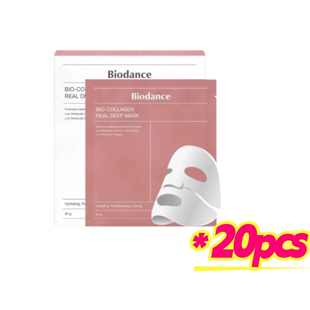 EELHOE Biodance Bio-Collagen Patch Mask – Intensiv Fukt og Fasthet for Glødende Hud
