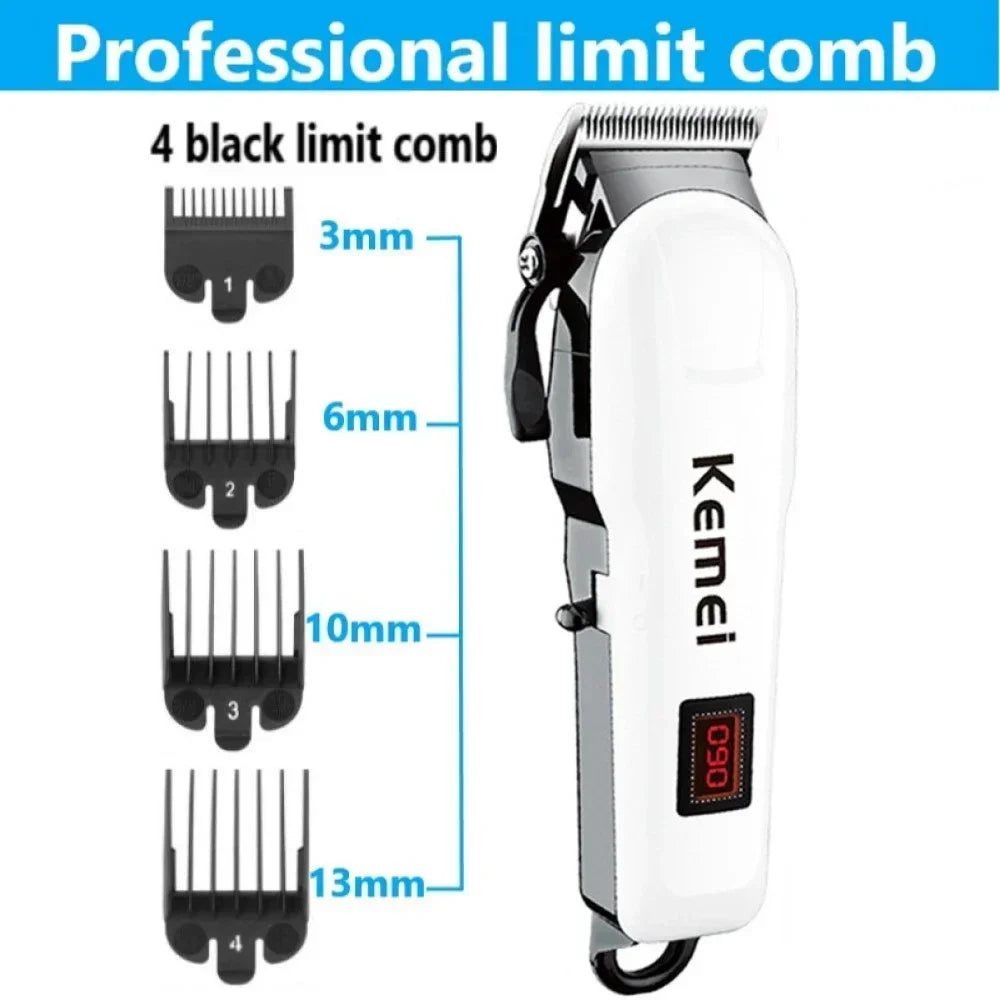 Kemei KM-809A Professional Hair Clipper – kraftig, stillegående og presis hårklipper for alle hårtyper