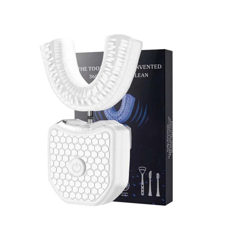U-Shape Wireless Electric Sonic Toothbrush – 360° rengjøring, tannbleking og frisk pust i én børste