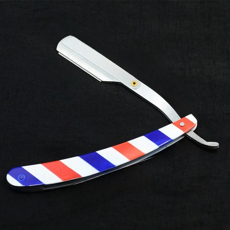 Profesjonell Barberhøvel for Menn – Klassisk Design, Skarpt Blad og Perfekt Barbersnitt