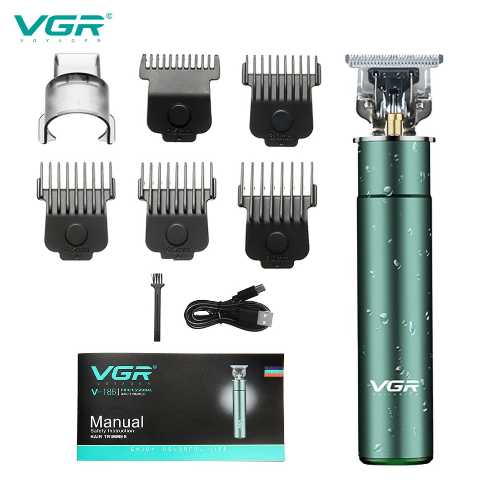 VGR V-186 Professional Hair Clipper og Trimmer – presis, kraftig og allsidig klipp for hår, skjegg og kropp