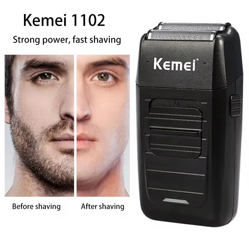 Kemei KM-2797 + KM-1102 Professional Hair Clipper Kit – kraft, presisjon og profesjonell finish hjemme