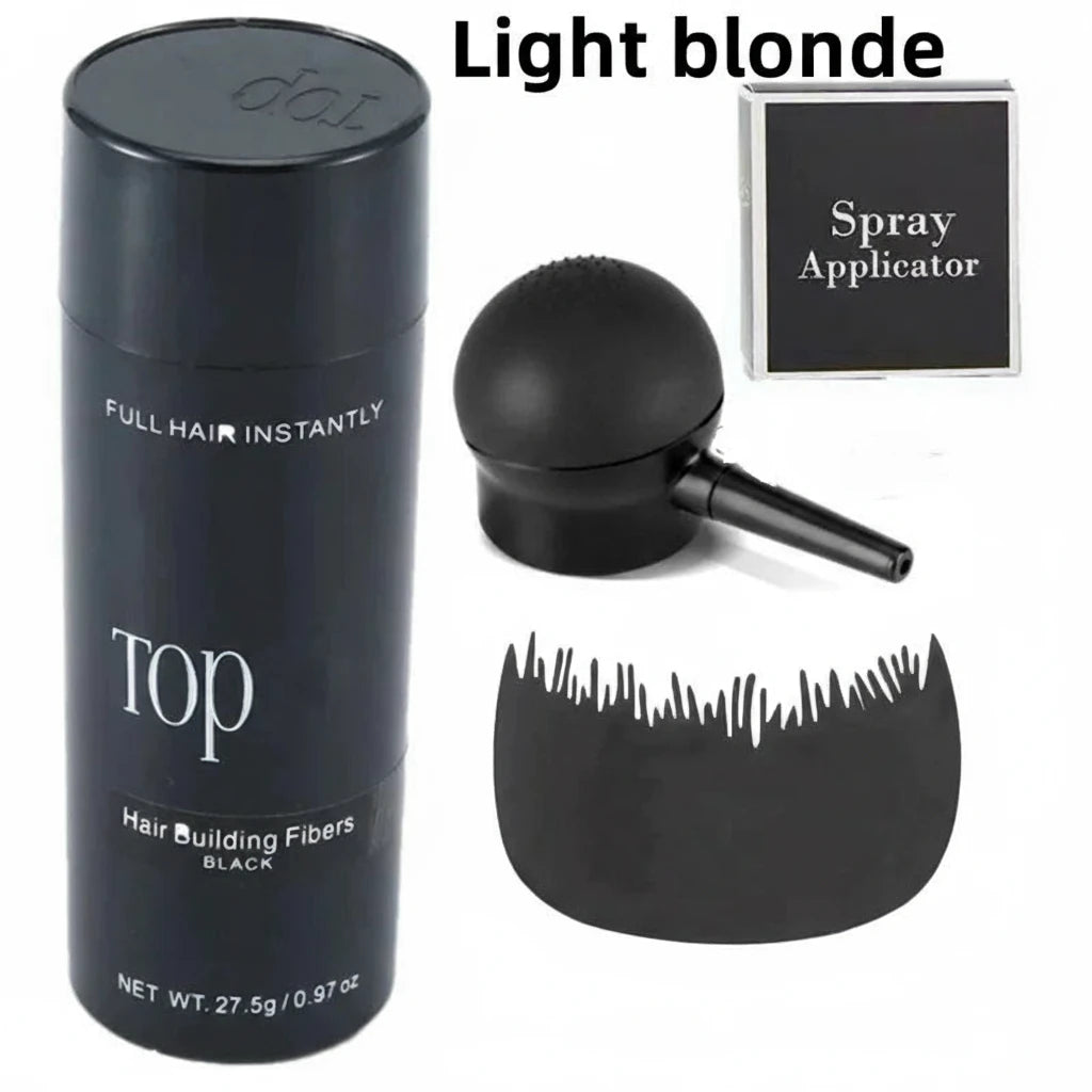 Keratin Hair Fibers Set 3 × 27,5 g – Øyeblikkelig fyldigere og tettere hår