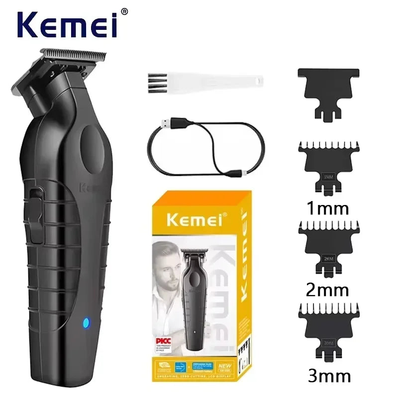 Kemei KM-2299 Professional Hair Clipper – kraftig, stillegående og presis trimmer for hårklipp hjemme
