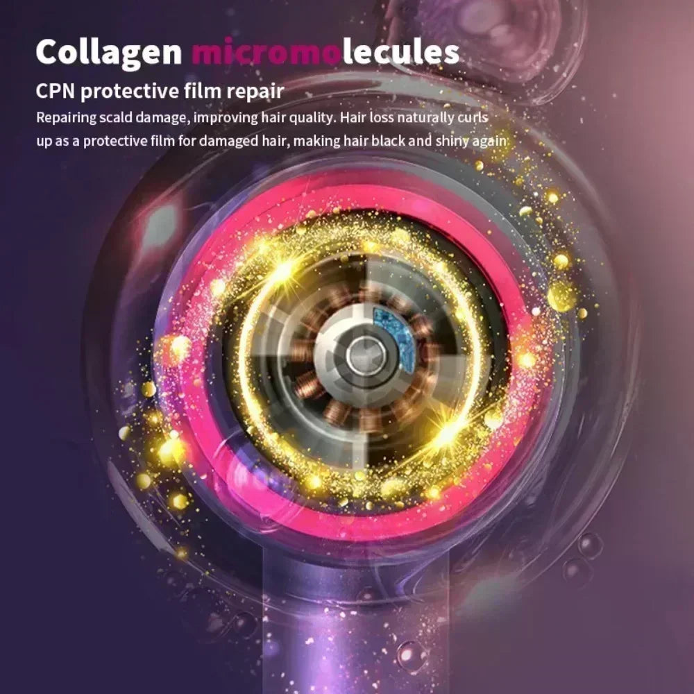 5-i-1 Hårføner og Styler – supersonic-lignende multiverktøy med varm/kald luft og ioneteknologi