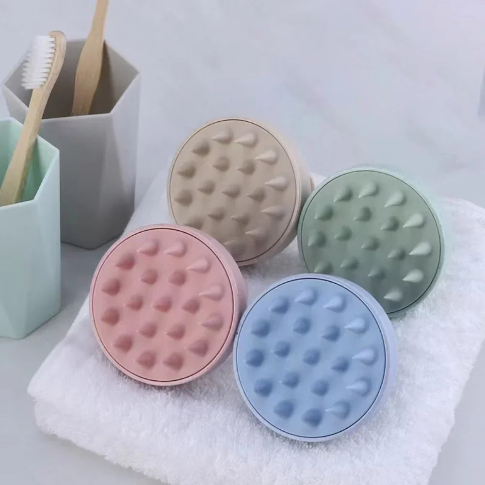 Silicone Shampoo Brush – Skånsom Hodebunnsmassasje og Dyp Rens for Håret