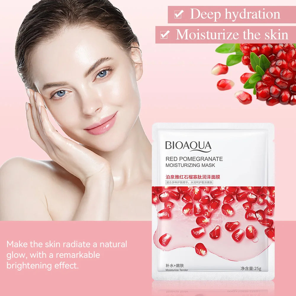 LGRAMER 10pcs Collagen Facial Mask