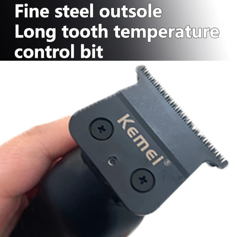 Kemei KM-2299 Professional Hair Trimmer – presis, kraftig og perfekt til fading, konturer og presisjonsklipp