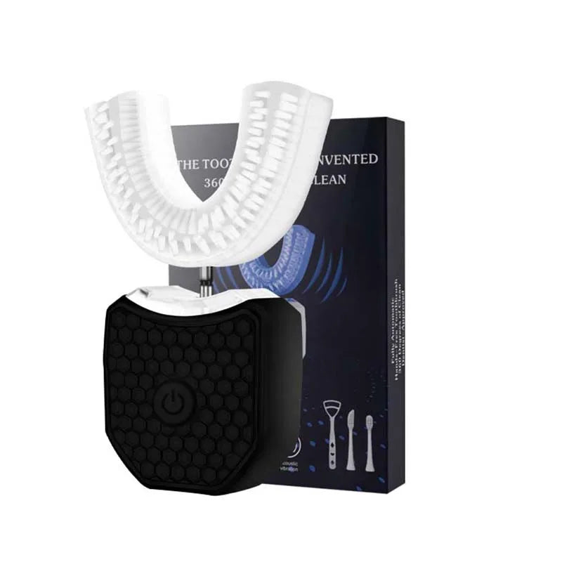 U-Shape Wireless Electric Sonic Toothbrush – 360° rengjøring, tannbleking og frisk pust i én børste