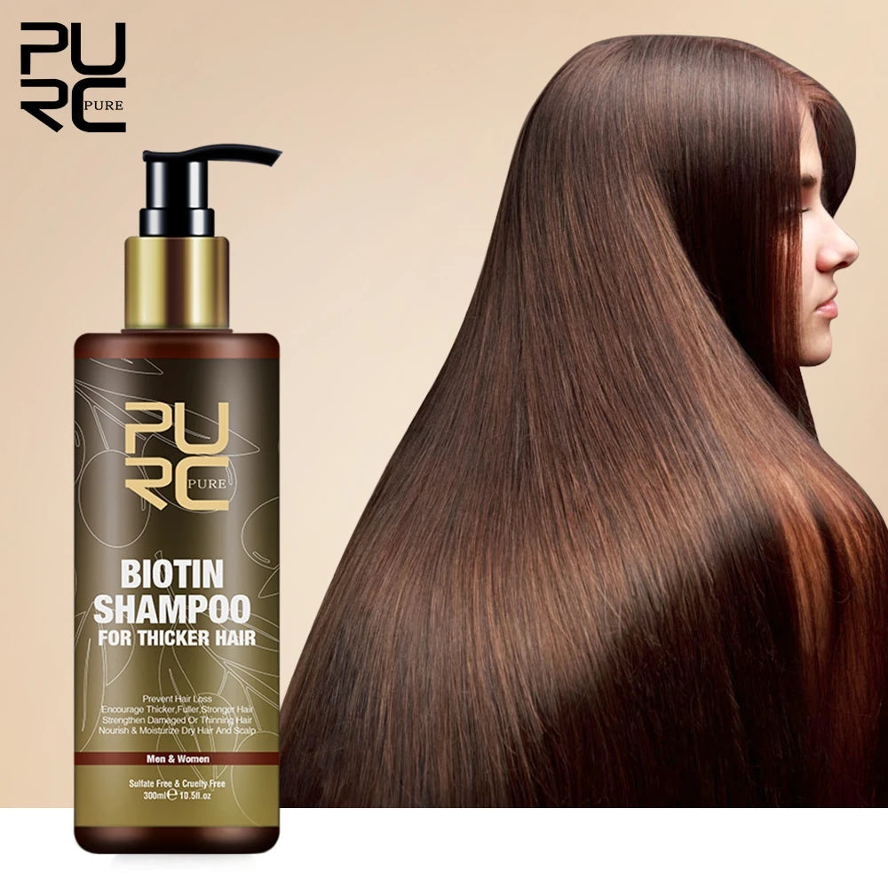 PURC Biotin Hair Growth Shampoo – styrke, vekst og pleie i én flaske