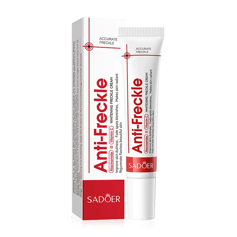 SADOER Anti Freckle Cream – Reduser pigmentflekker og få en jevn, strålende hudtone
