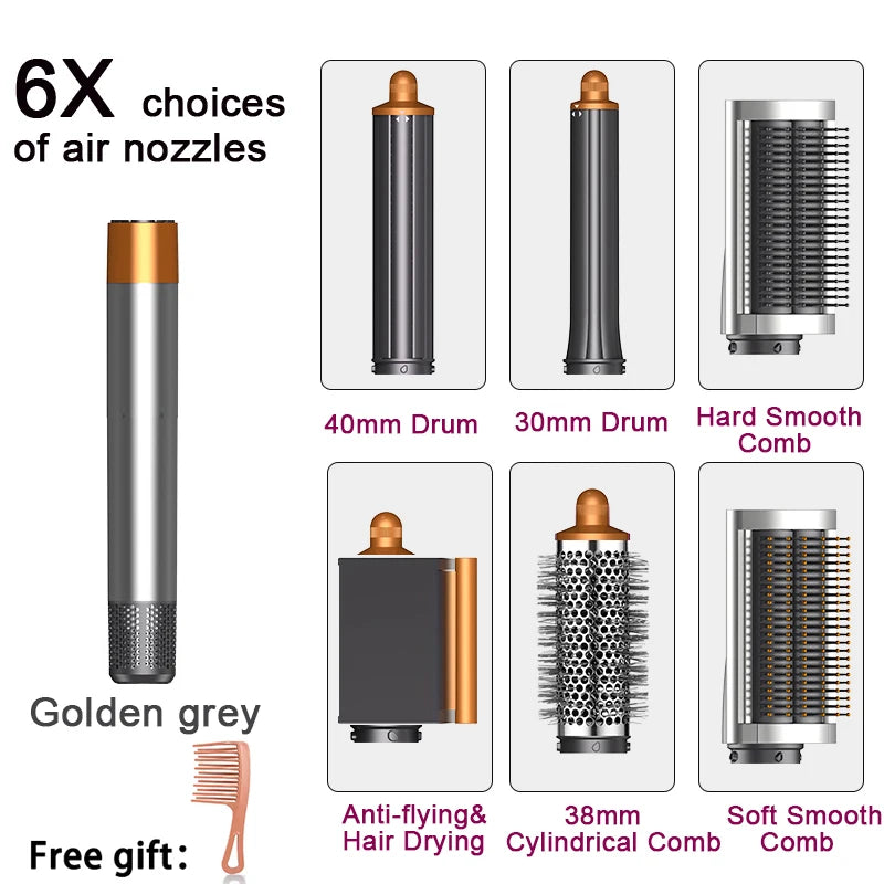 6-i-1 multistyler 1300 W – alt-i-ett stylingverktøy for alle hårtyper