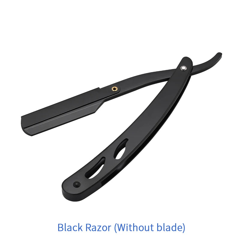 Klassisk Barberkniv i Rustfritt Stål – Stil, Presisjon og Kontroll for Menn