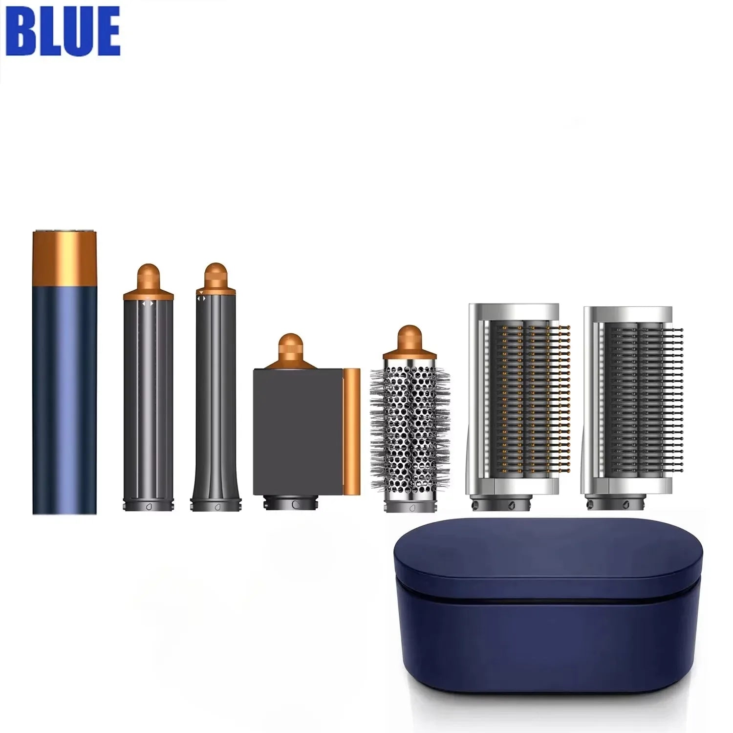 6-i-1 Høyhastighets Hårstyler – 1300 W motor med avansert ioneteknologi og Coanda-luftstrøm