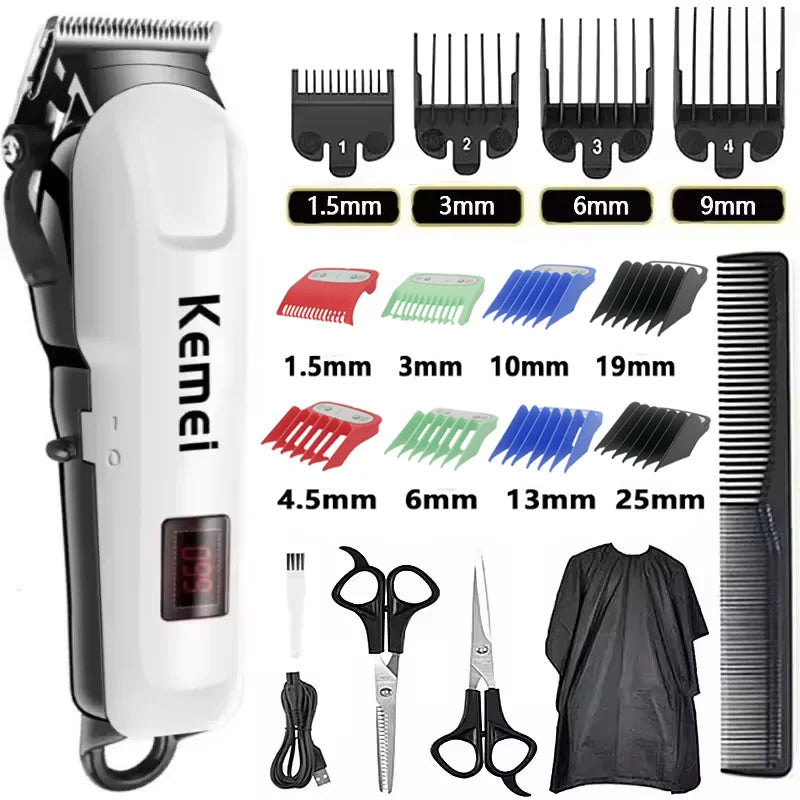 Kemei 809A Professional Hair Trimmer – presis, kraftig og komfortabel klipp for profesjonelle og hjemmebruk