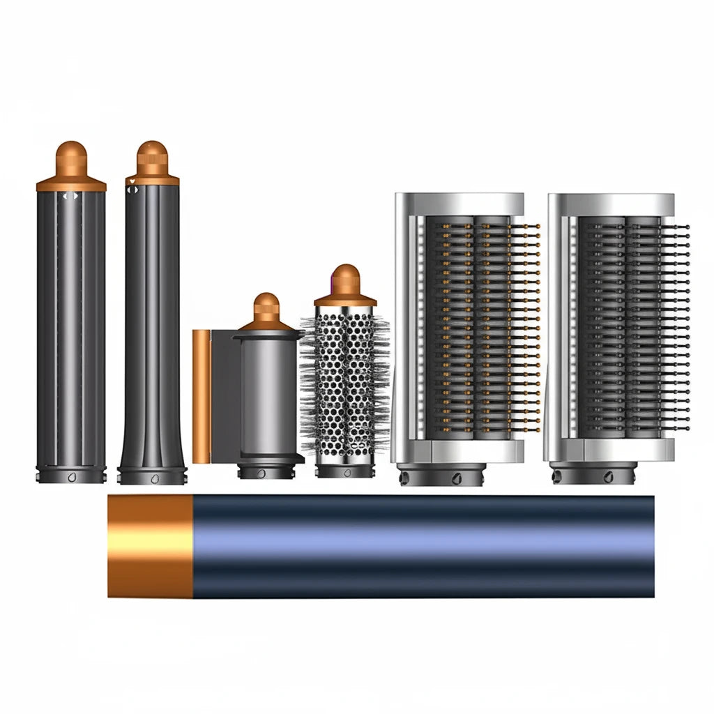 SenCiciMen 6-i-1 Hair Styler Set – alt-i-ett føn- og stylingverktøy for profesjonelle resultater hjemme