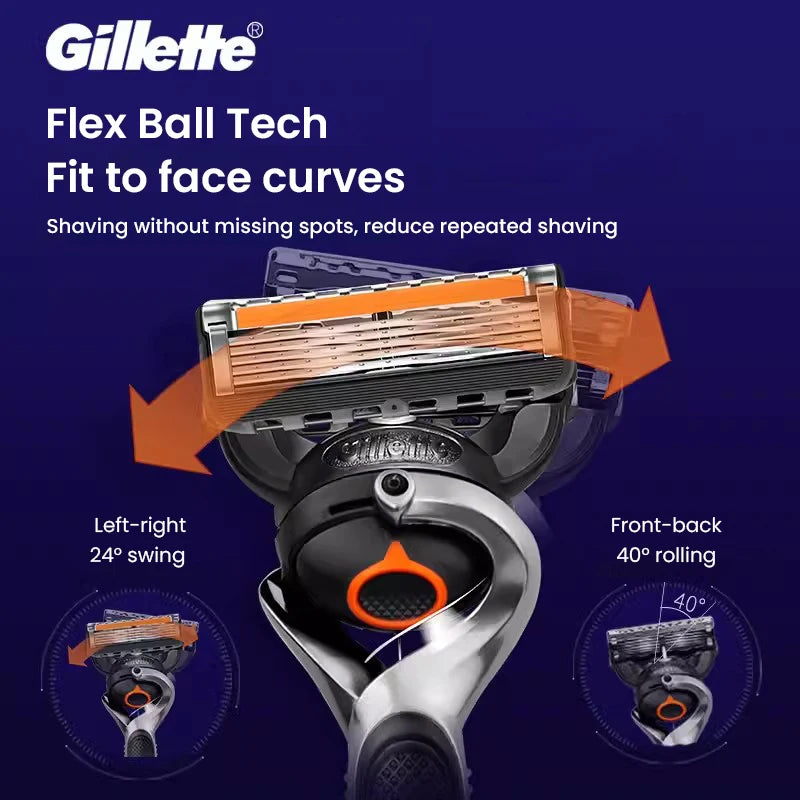 Gillette Fusion 5 ProGlide barberhøvel – ultratynne blader for en jevn og behagelig barbering