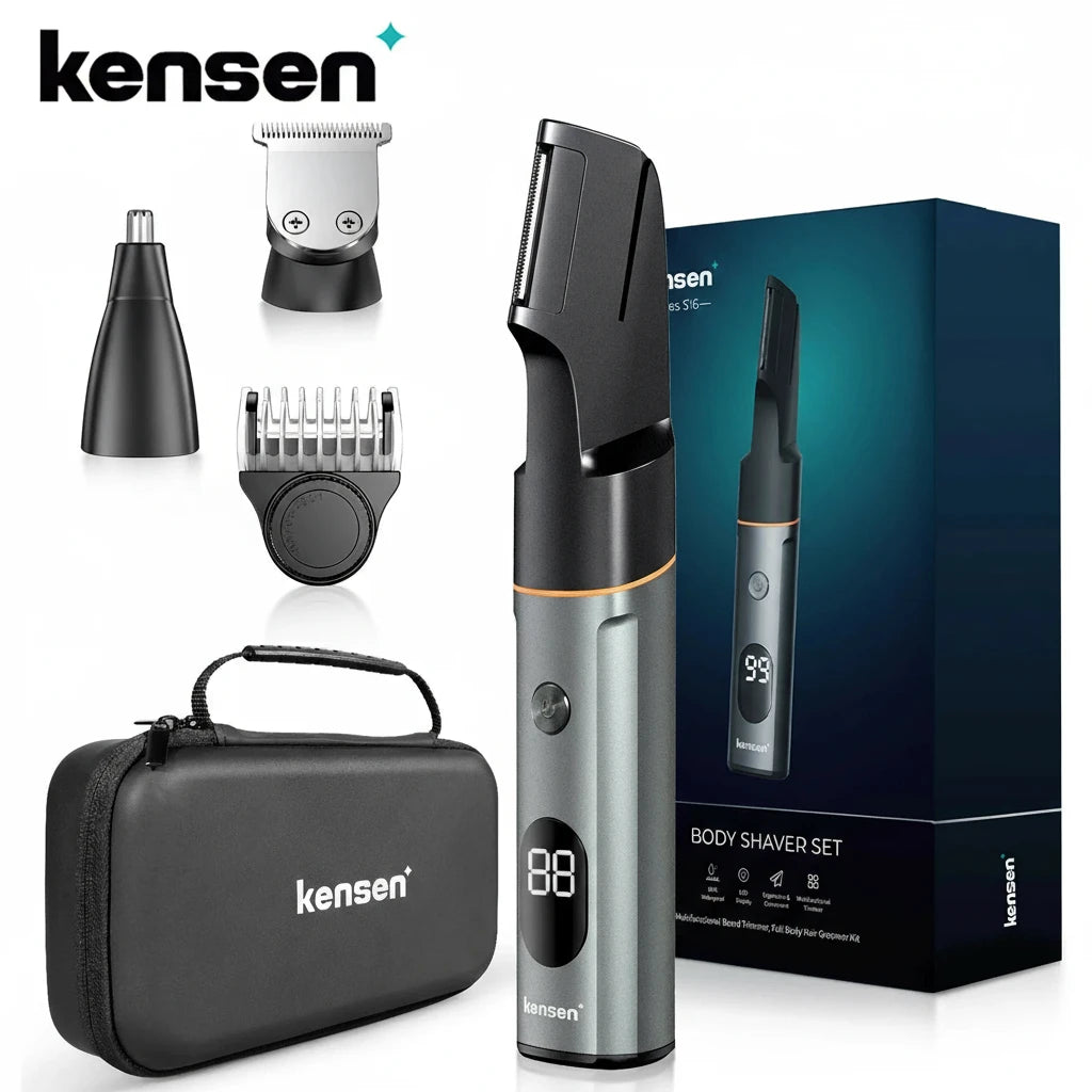Kensen S16 3-i-1 Kroppstrimmer for Menn
