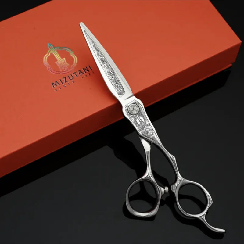 Profesjonell Uttynningssaks i 440C Rustfritt Stål – 6" presisjonssaks med 32 tenner