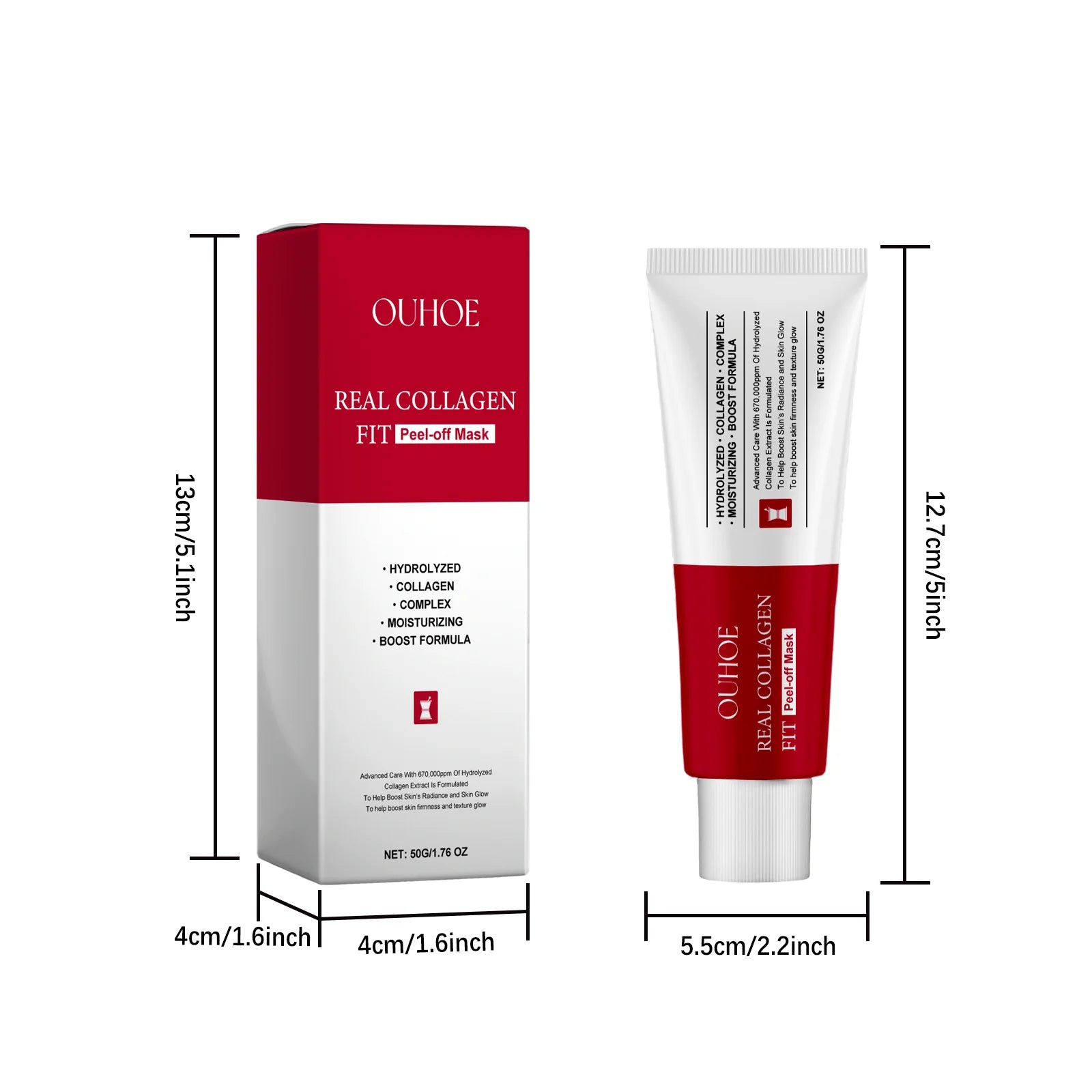 Collagen Peel Off Mask – oppstrammende og fuktighetsgivende maske med hydrolysert kollagen