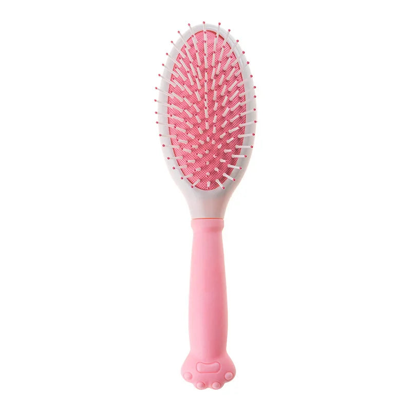 Air Cushion Massage Hair Brush – Søt Katteformet Børste for Barn og Voksne