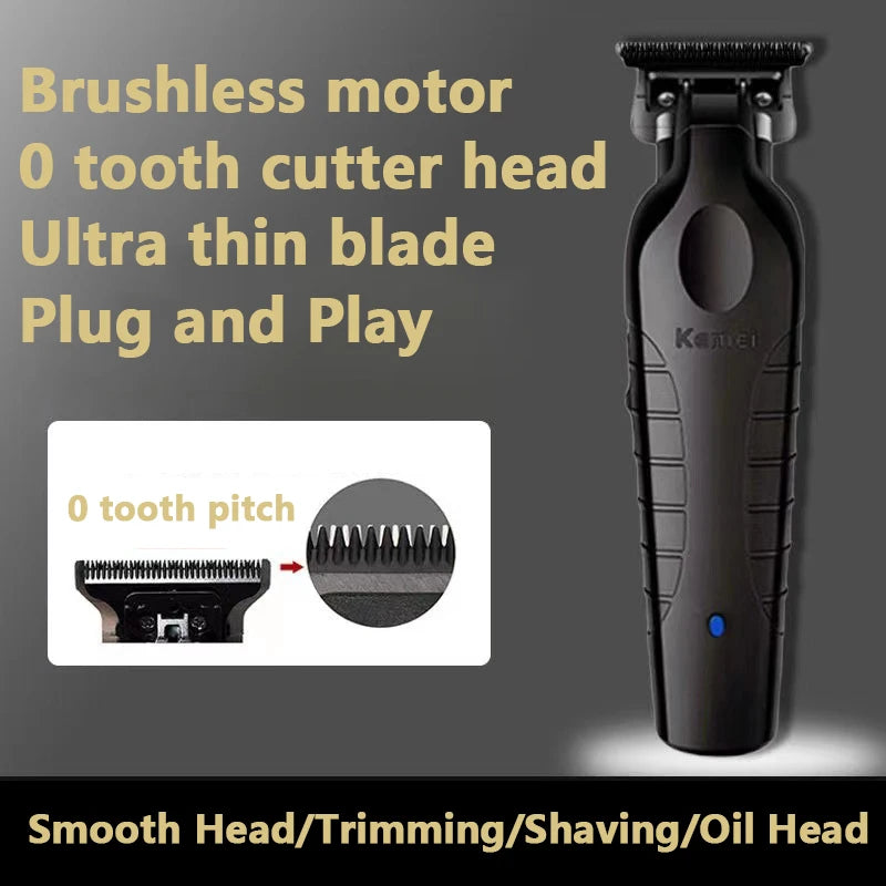 Kemei KM-2299 Professional Hair Trimmer – presis, kraftig og perfekt til fading, konturer og presisjonsklipp