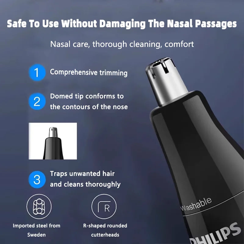 Philips NT1620 Nesetrimmer – trygg, presis og komfortabel hårfjerning