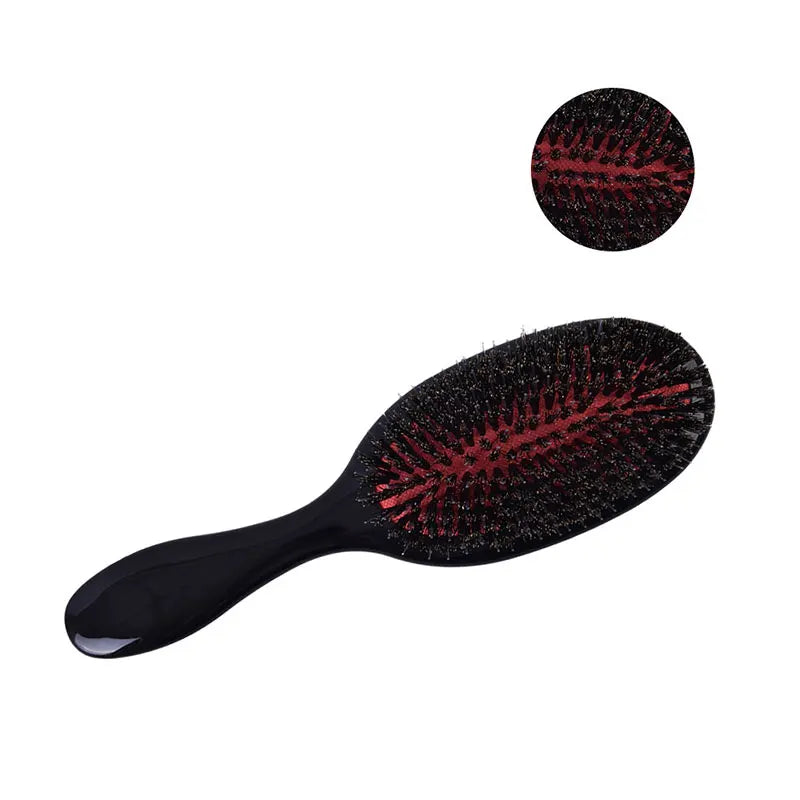 Boar Bristle Hair Brush – Naturlig Børste for Glansfullt og Sunt Hår