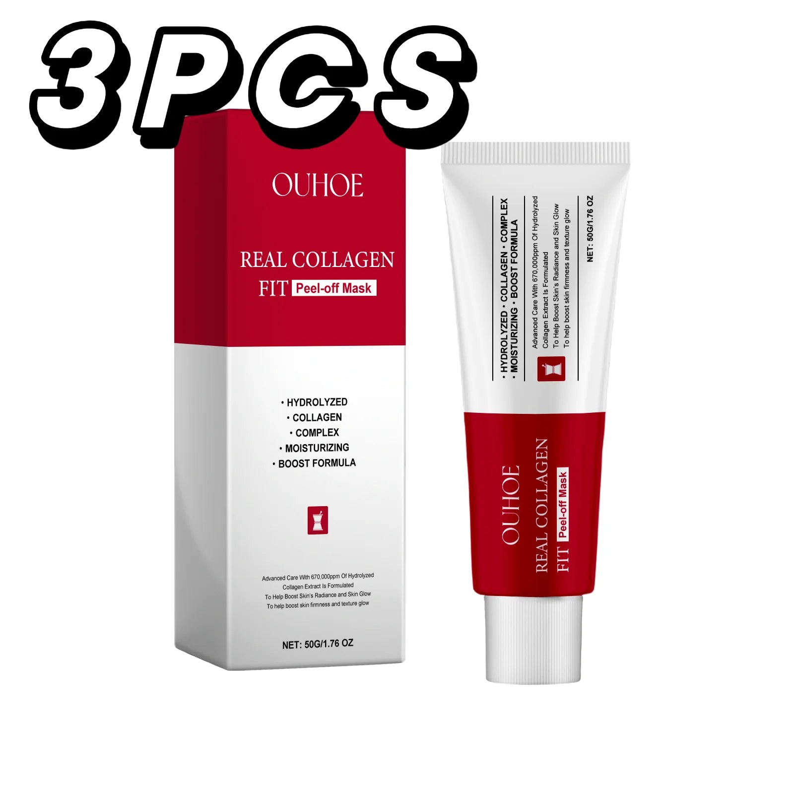 Collagen Peel Off Mask – oppstrammende og fuktighetsgivende maske med hydrolysert kollagen