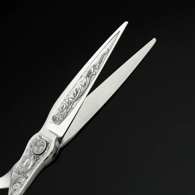 Profesjonell Uttynningssaks i 440C Rustfritt Stål – 6" presisjonssaks med 32 tenner