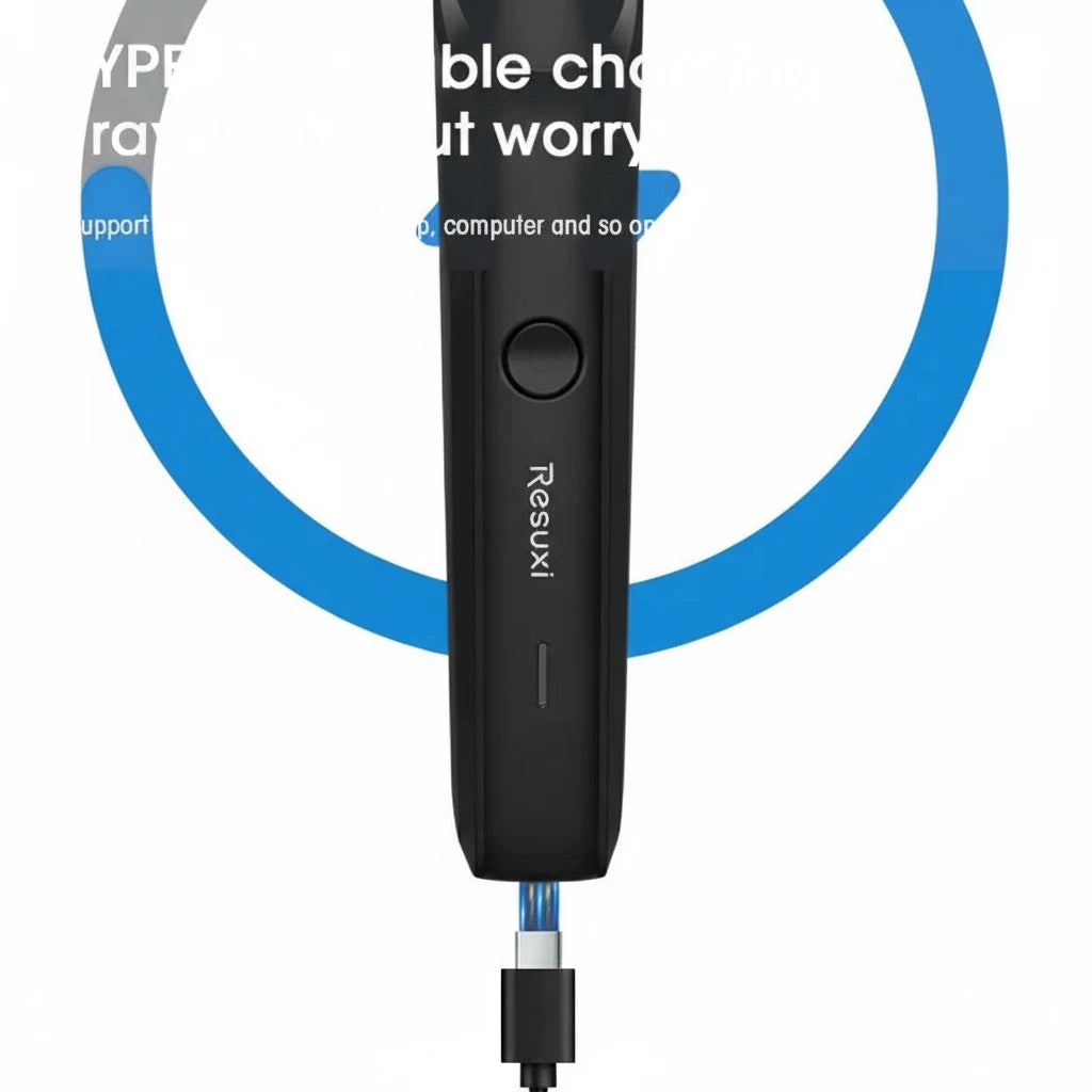 Electric Body Hair Trimmer for Men – trygg, vanntett og presis trimmer for hele kroppen