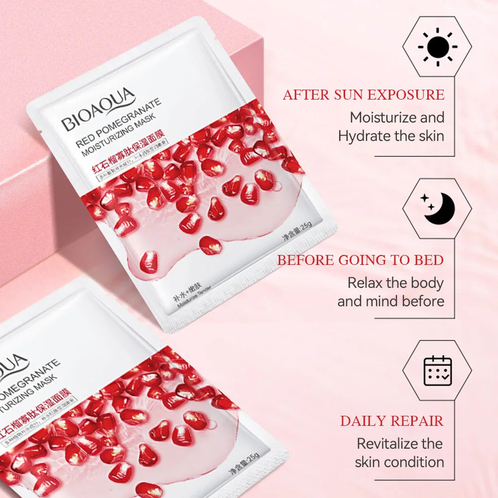 LGRAMER 10pcs Collagen Facial Mask