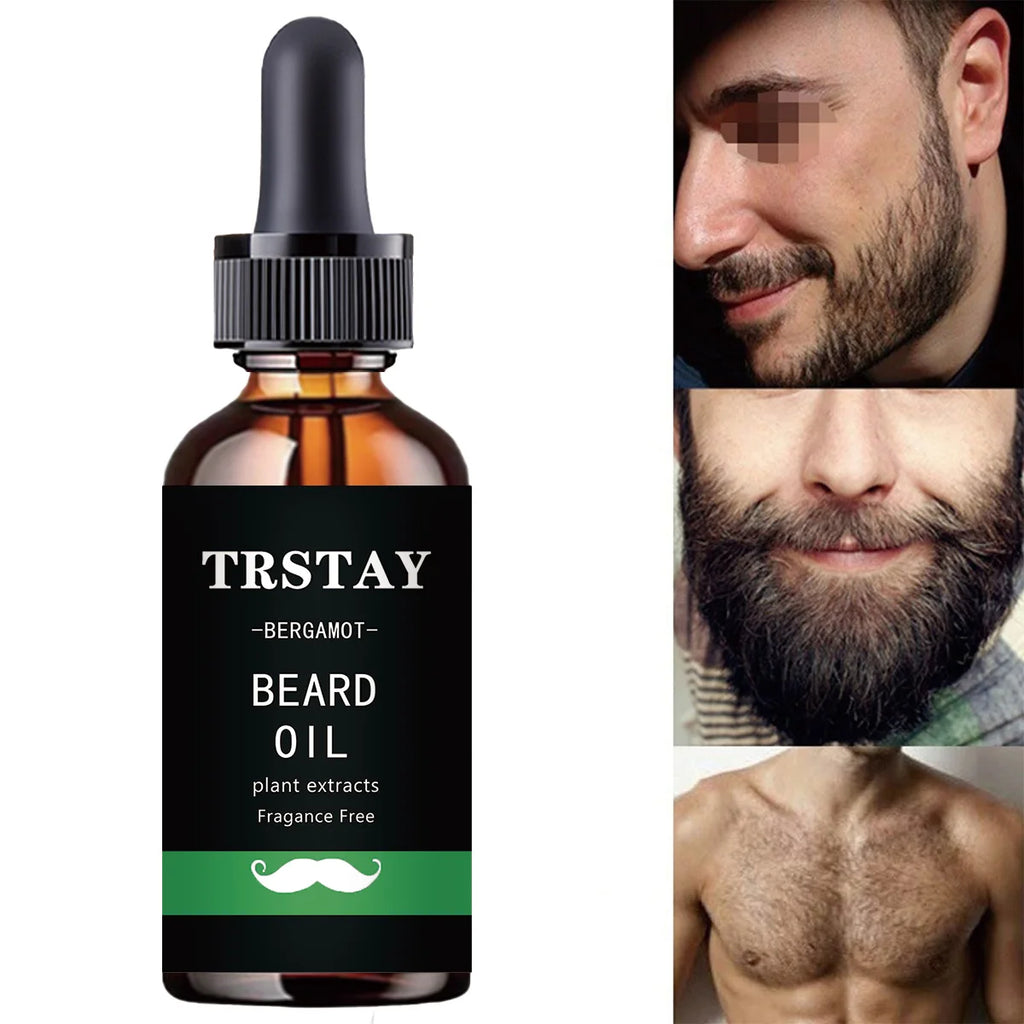 TRSTAY Beard Growth Essential Oil – kraftig skjeggvekst og sunnere hårstruktur