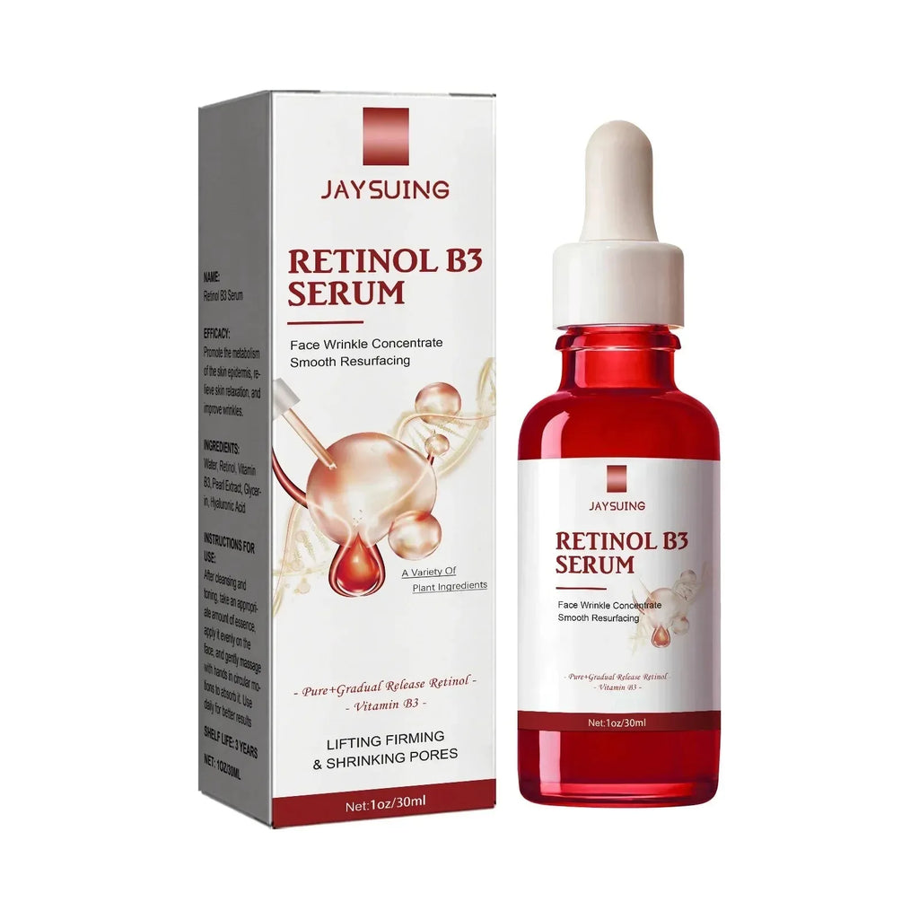 Jaysuing Retinol B3 Face Essence 30 ml – Løft, fukt og glød for en ungdommelig hud