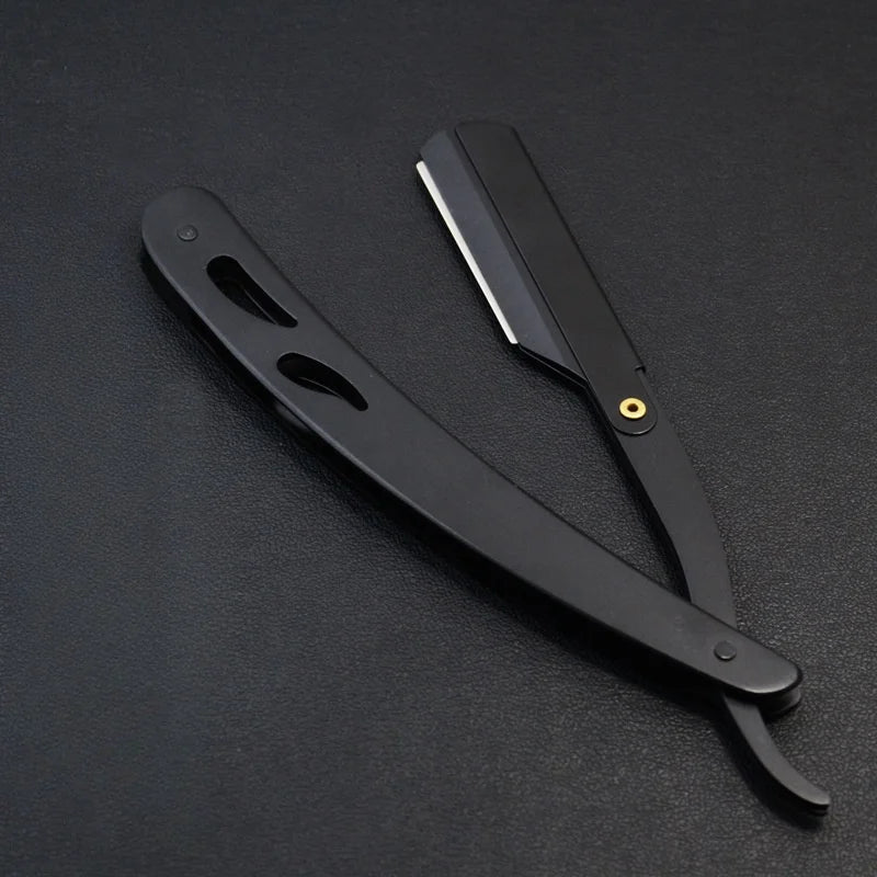 Profesjonell Barberhøvel for Menn – Klassisk Design, Skarpt Blad og Perfekt Barbersnitt