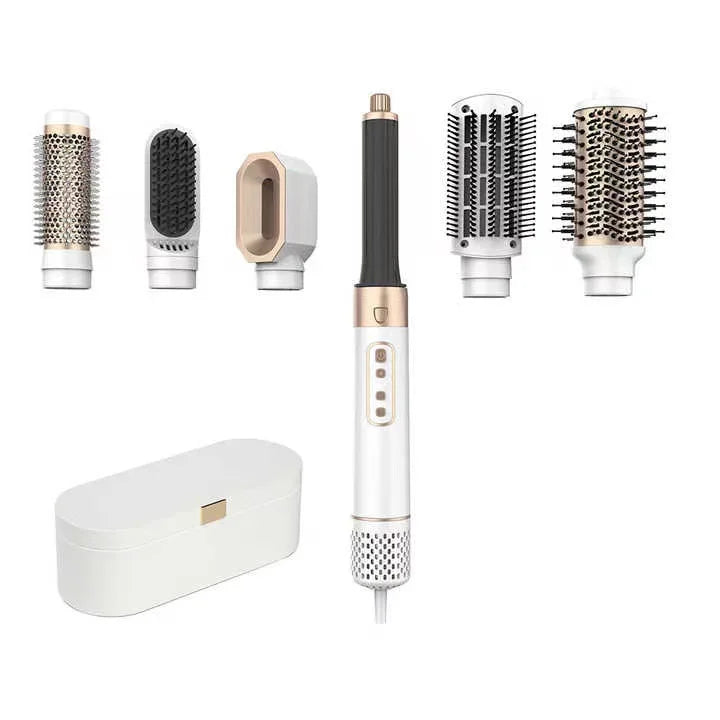 High Speed 6-i-1 Profesjonell Hårføner – 110 000 RPM, 1600 W og Avansert Ioneteknologi