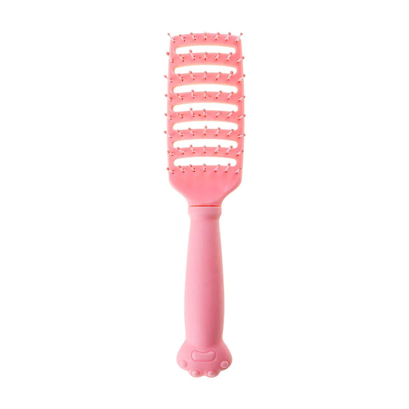 Air Cushion Massage Hair Brush – Søt Katteformet Børste for Barn og Voksne