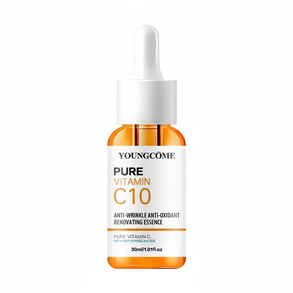 YOUNGCOME Vitamin C Facial Essence – Lysere hudtone, jevn glød og ungdommelig spenst