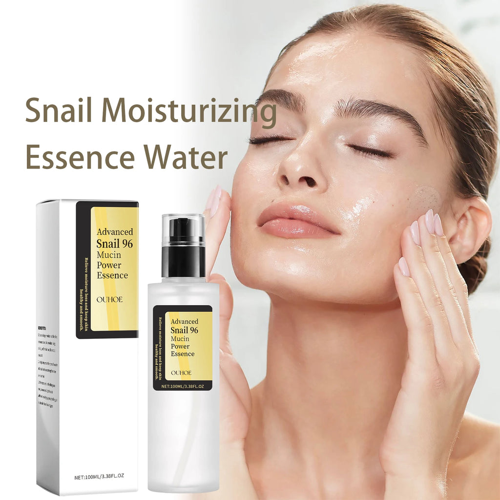 Snail Mucin Essence 100 ml – Intens fukt og naturlig glød for tørr og livløs hud