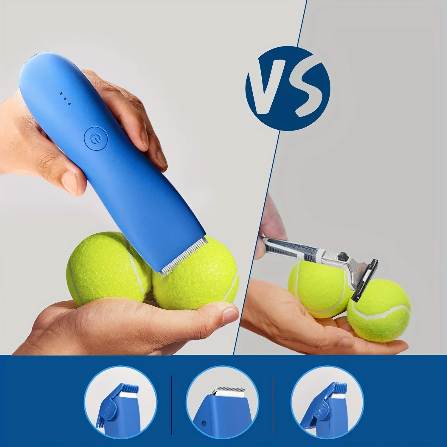 ClipClean Professional Body Hair Trimmer – presis og trygg manscaping-trimmer for menn