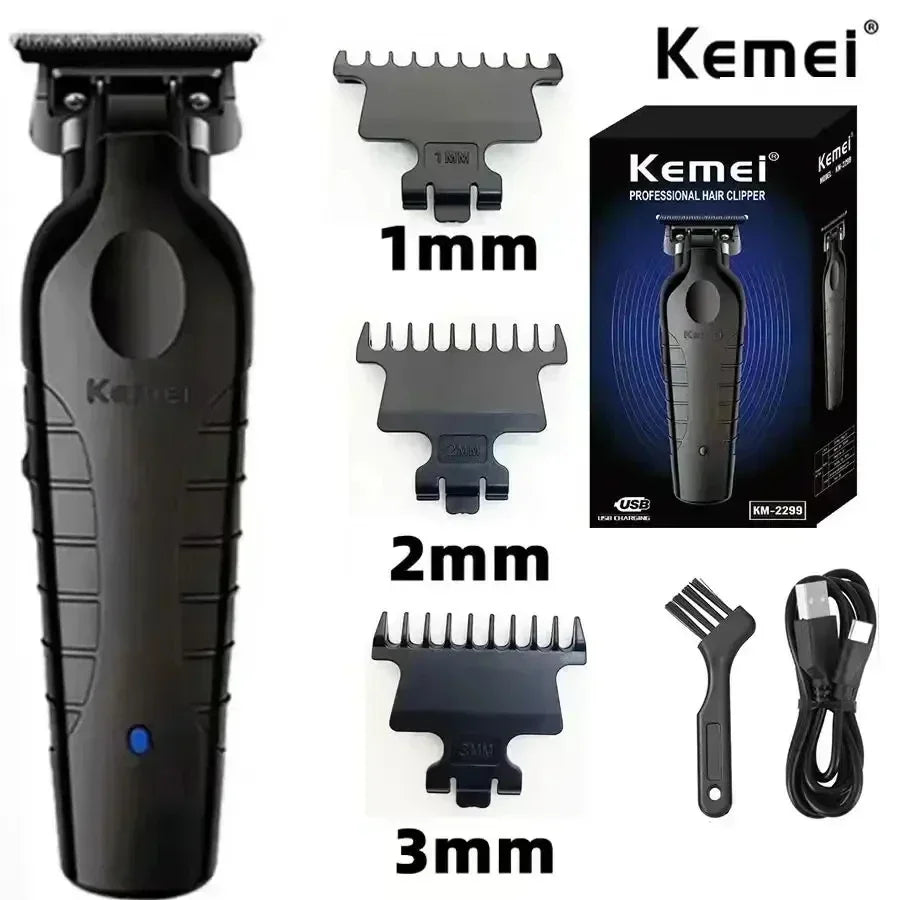 Kemei KM-2299 Professional Hair Clipper – kraftig, stillegående og presis trimmer for hårklipp hjemme