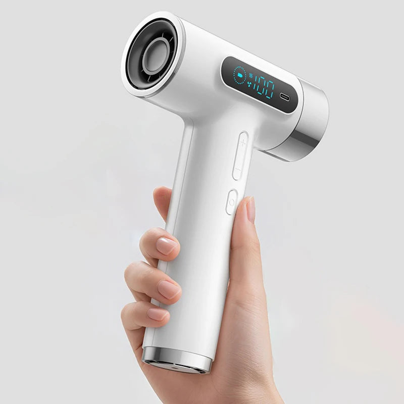 Trådløs Høyhastighets Hårføner – 100 000 RPM, Oppladbar og Stilren