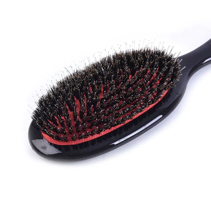 Boar Bristle Hair Brush – Naturlig Børste for Glansfullt og Sunt Hår
