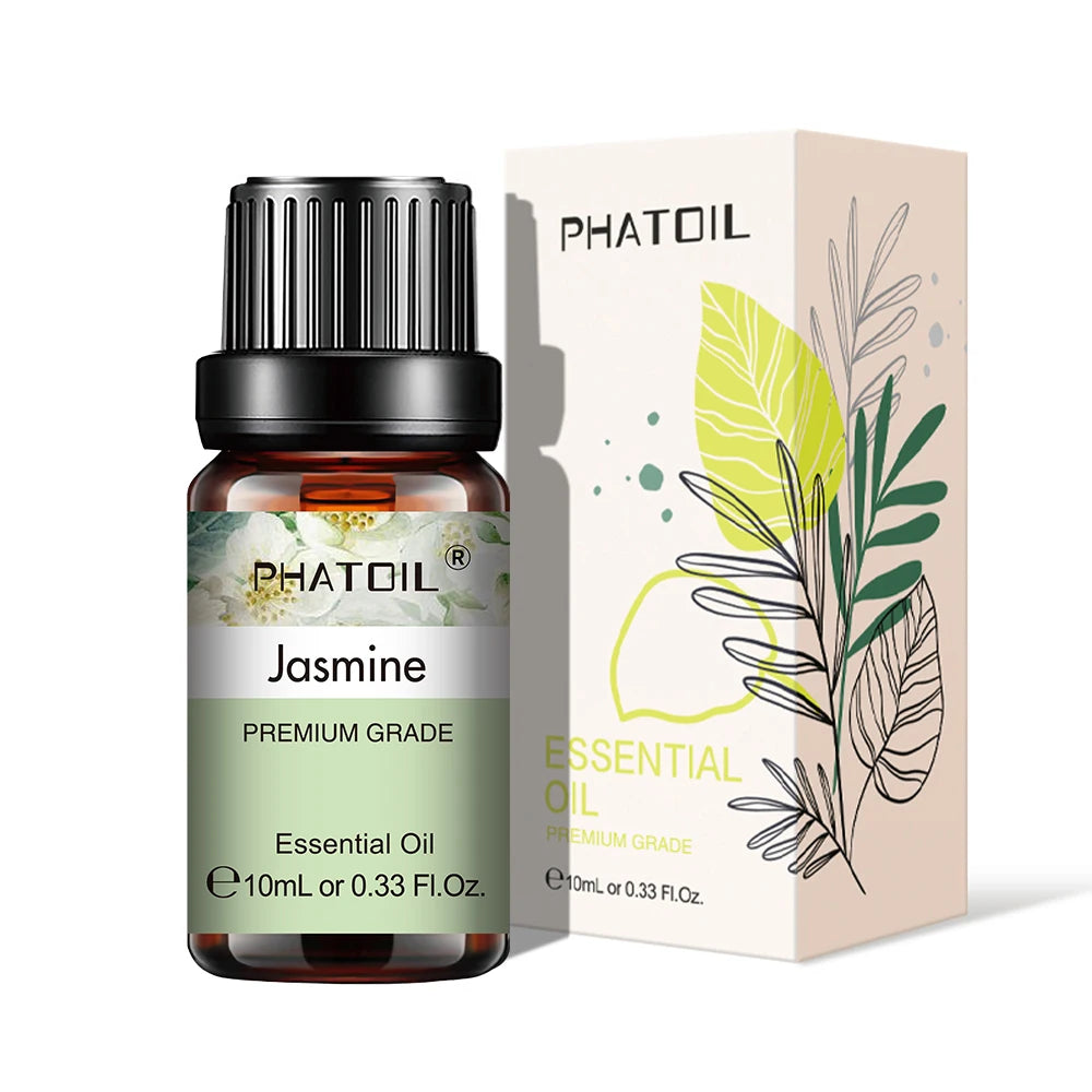 MAYJAM 10 ml Eterisk Olje – 100 % ren planteolje til diffuser, hudpleie og aromaterapi