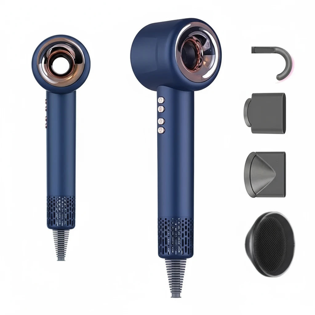 SenCiciMen X13 Leafless Hair Dryer – profesjonell føner med kraftig motor og ion-teknologi